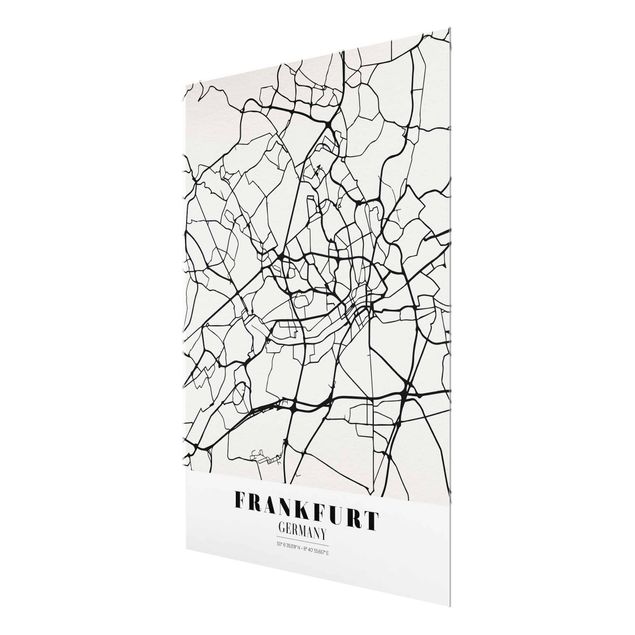 Tavlor Frankfurt City City Map - Classical