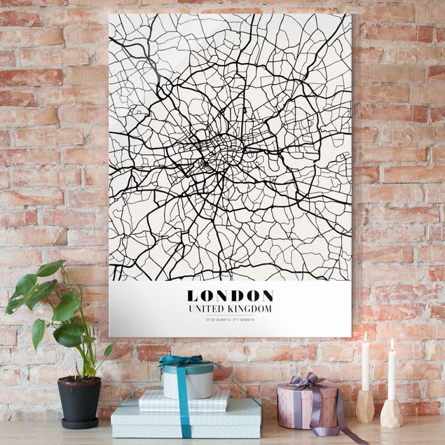 Glastavlor London London City Map - Classic