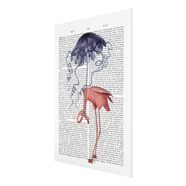 Tavlor Animal Reading - Flamingo With Umbrella