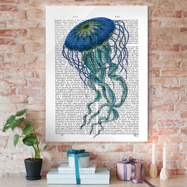 Kök dekoration Animal Reading - Jellyfish