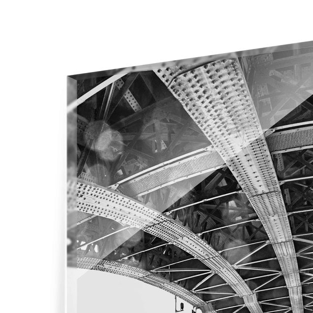 Glas Magnettavla Under The Iron Bridge
