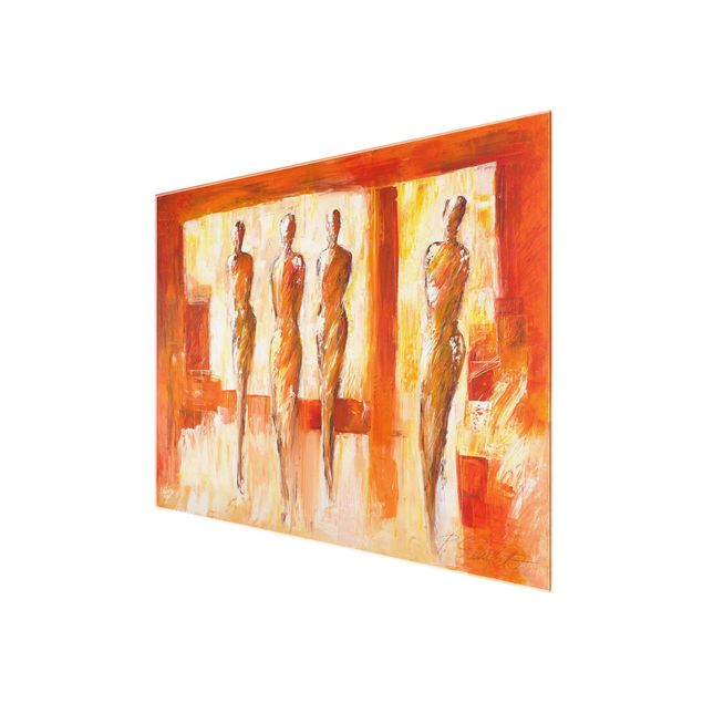 Tavlor Petra Schüßler - Four Figures In Orange