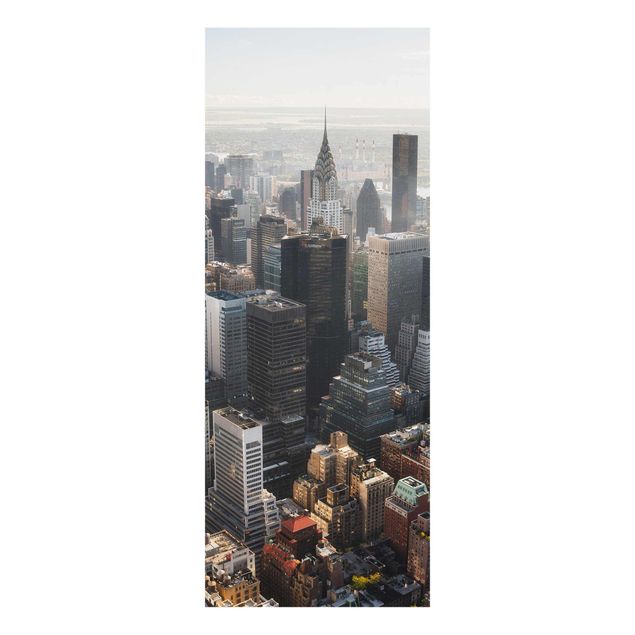 Tavlor arkitektur och skyline From the Empire State Building Upper Manhattan NY
