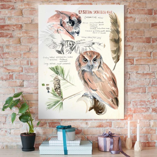 Kök dekoration Wilderness Journal - Owl