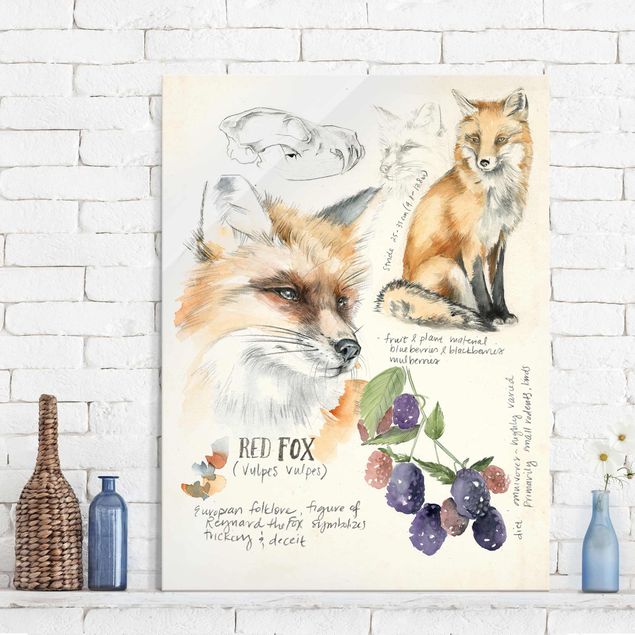 Kök dekoration Wilderness Journal - Fox