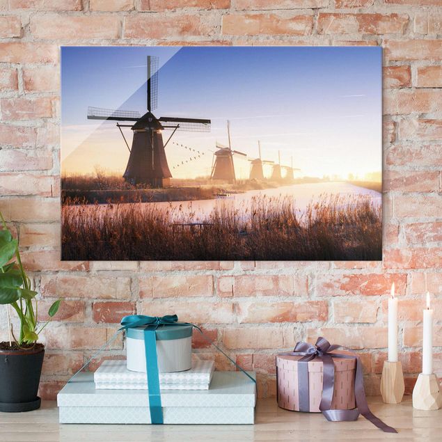 Kök dekoration Windmills Of Kinderdijk