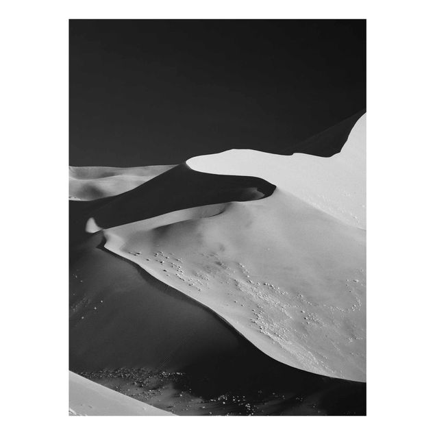 Glastavlor landskap Desert - Abstract Dunes