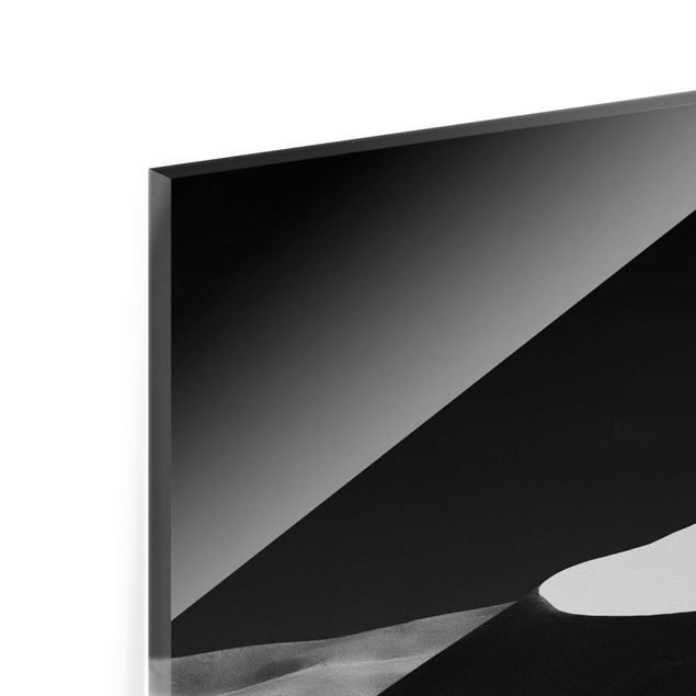Tavlor svart och vitt Desert - Abstract Dunes