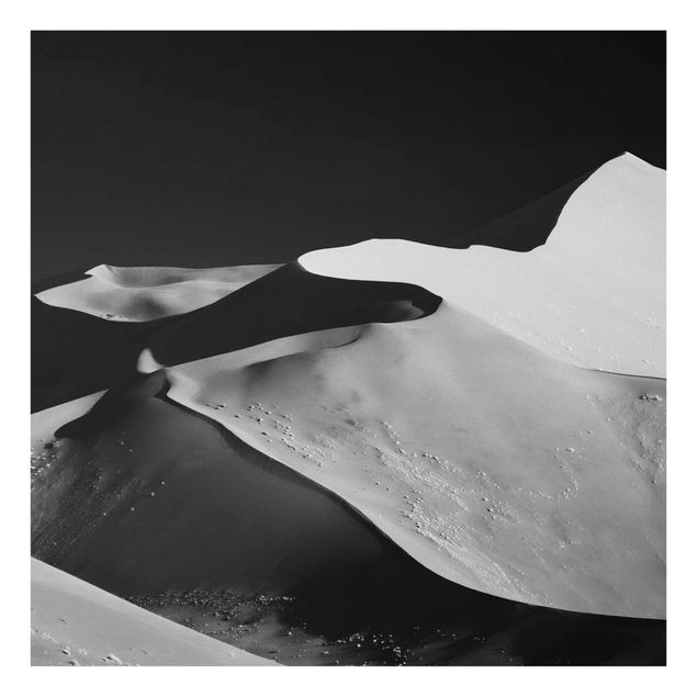 Glastavlor landskap Desert - Abstract Dunes