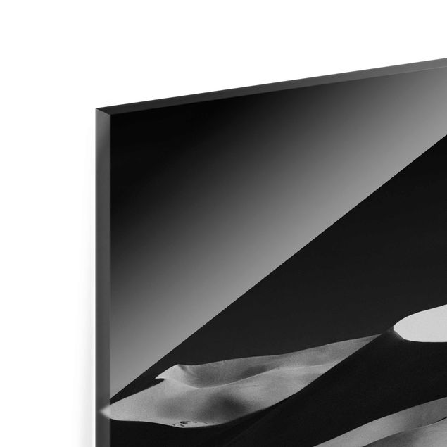 Tavlor svart och vitt Desert - Abstract Dunes