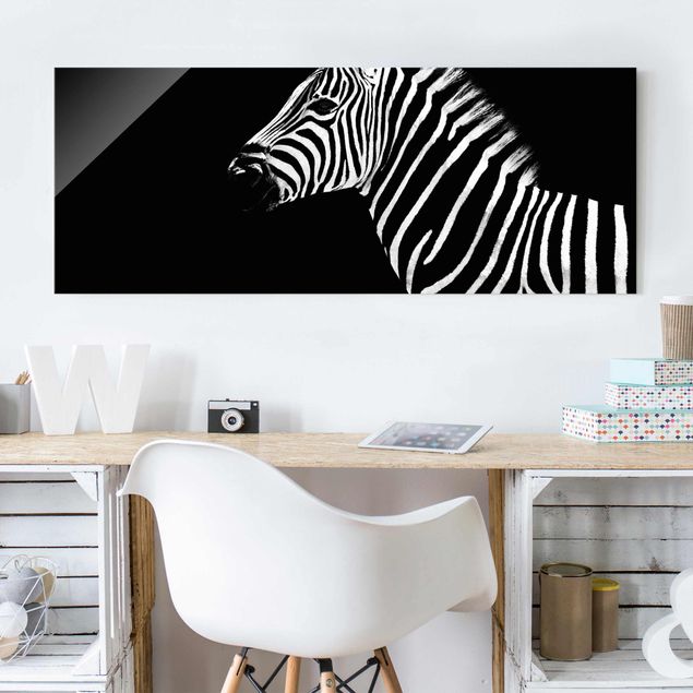 Tavlor zebror Zebra Safari Art