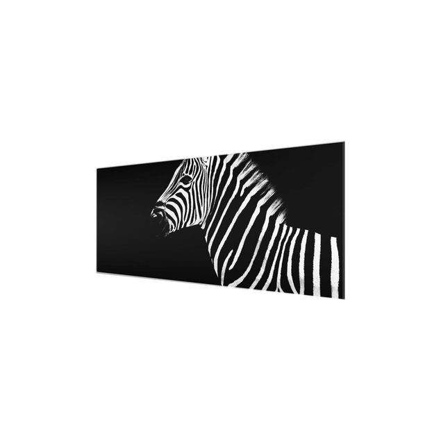 Tavlor svart och vitt Zebra Safari Art