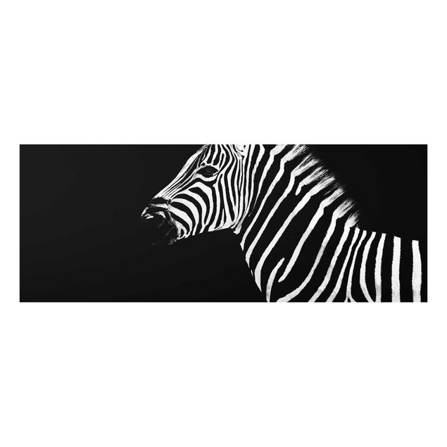 Tavlor modernt Zebra Safari Art