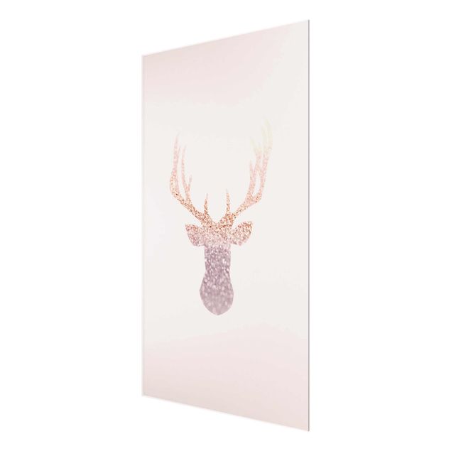 Tavlor rosa Shimmering Deer