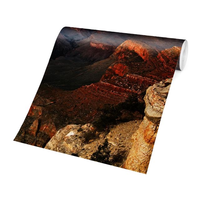 Fototapeter orange Grand Canyon After Sunset