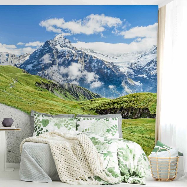 Fototapeter sky Grindelwald Panorama