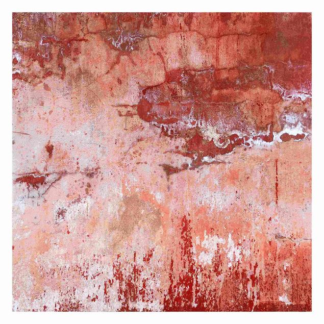 Tapeter Grunge Concrete Wall Red