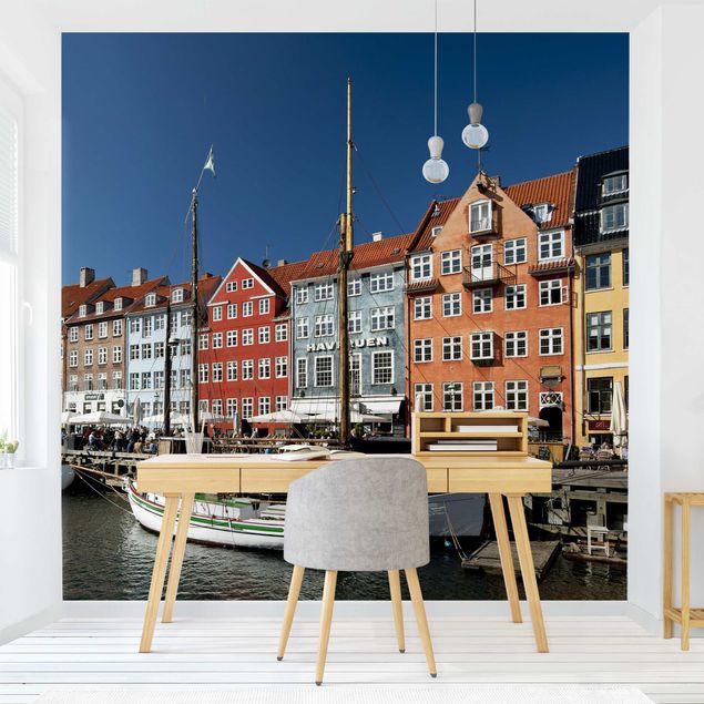 Fototapeter arkitektur och skyline Port In Copenhagen