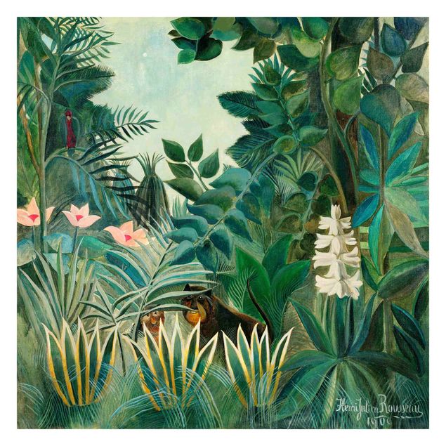Tapeter Henri Rousseau - The Equatorial Jungle