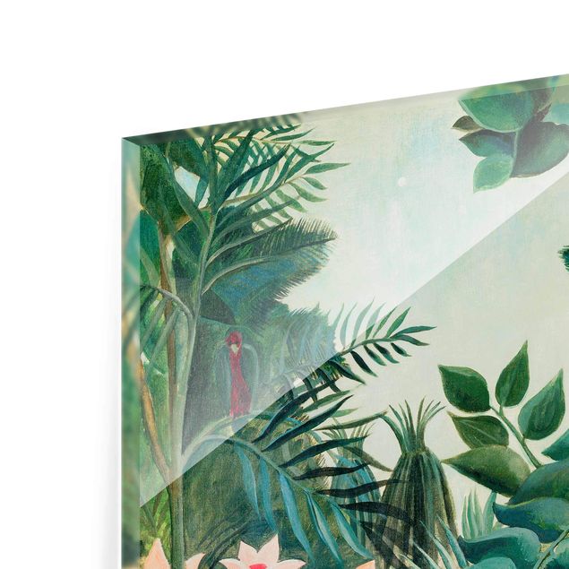 Tavlor blommor  Henri Rousseau - The Equatorial Jungle