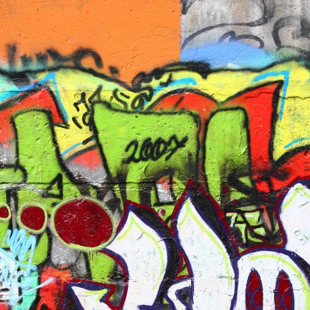 Mönstertapet Graffiti Wall