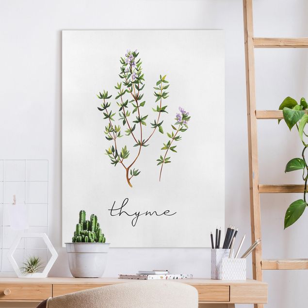 Kök dekoration Herbs Illustration Thyme