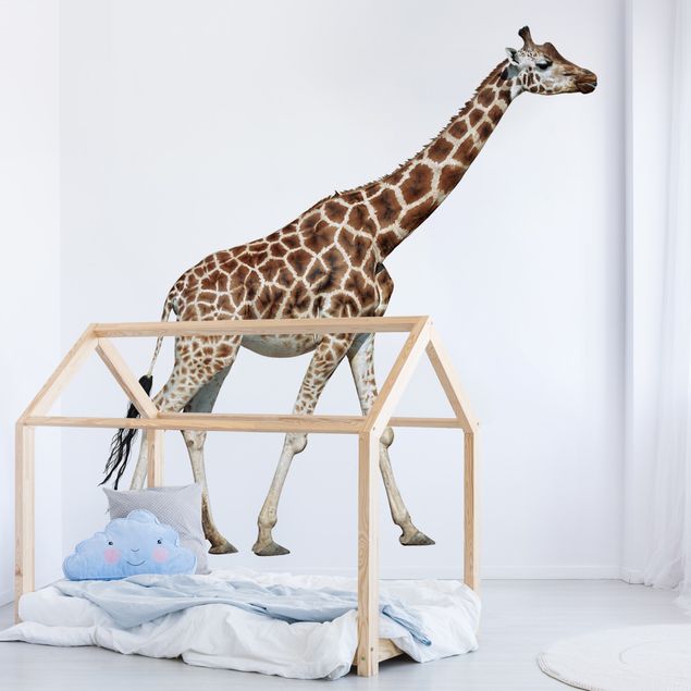 Inredning av barnrum Running Giraffe