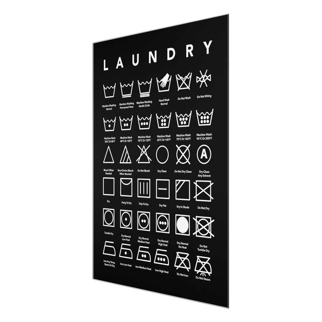 Tavlor Laundry Symbols Black And White