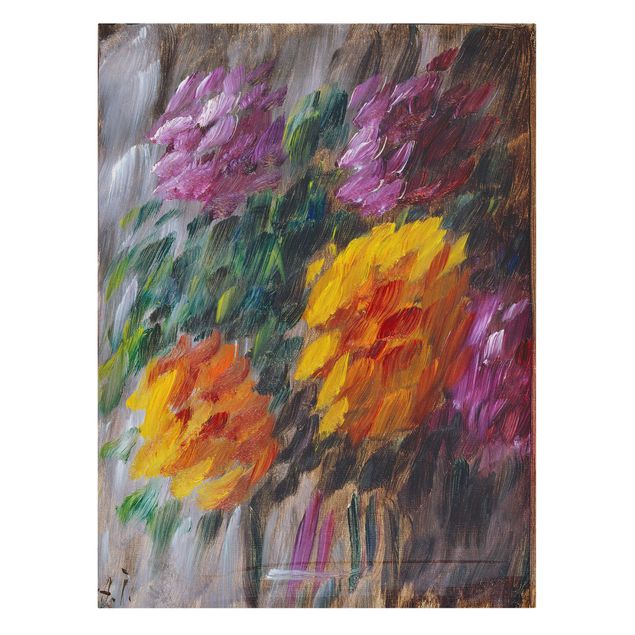 Tavlor blommor Alexej von Jawlensky - Chrysanthemums in the Storm