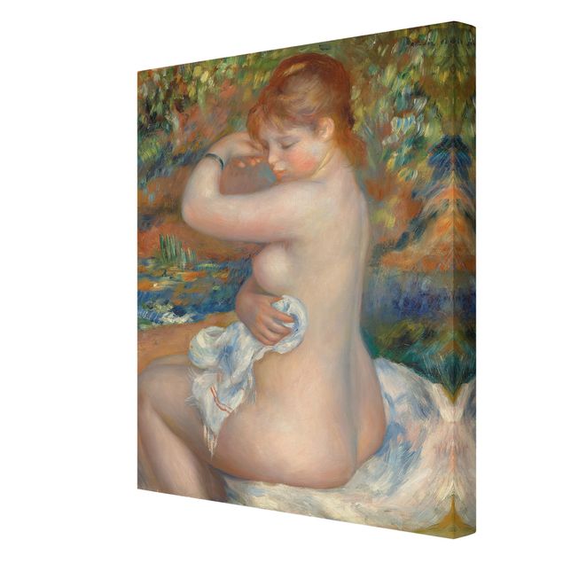 Canvastavlor konstutskrifter Auguste Renoir - After the Bath