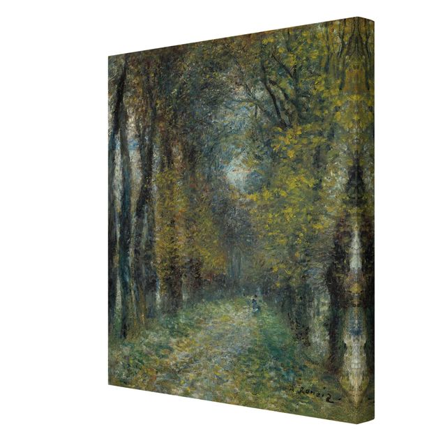 Tavlor landskap Auguste Renoir - The Allée