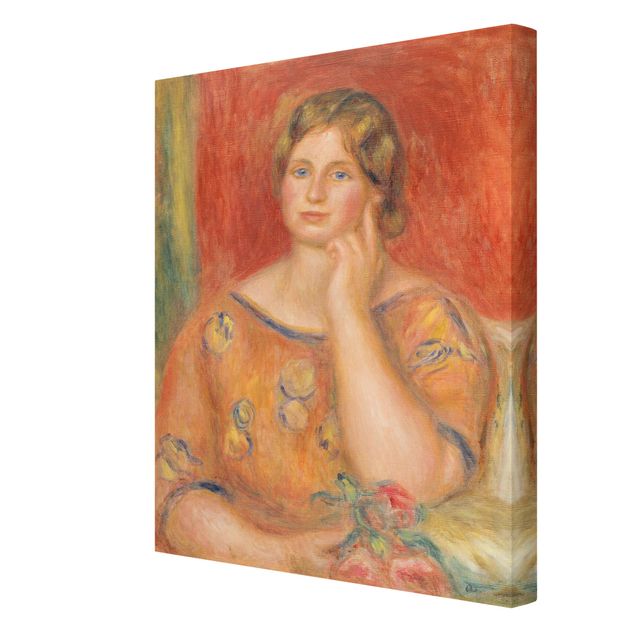 Tavlor konstutskrifter Auguste Renoir - Mrs. Osthaus