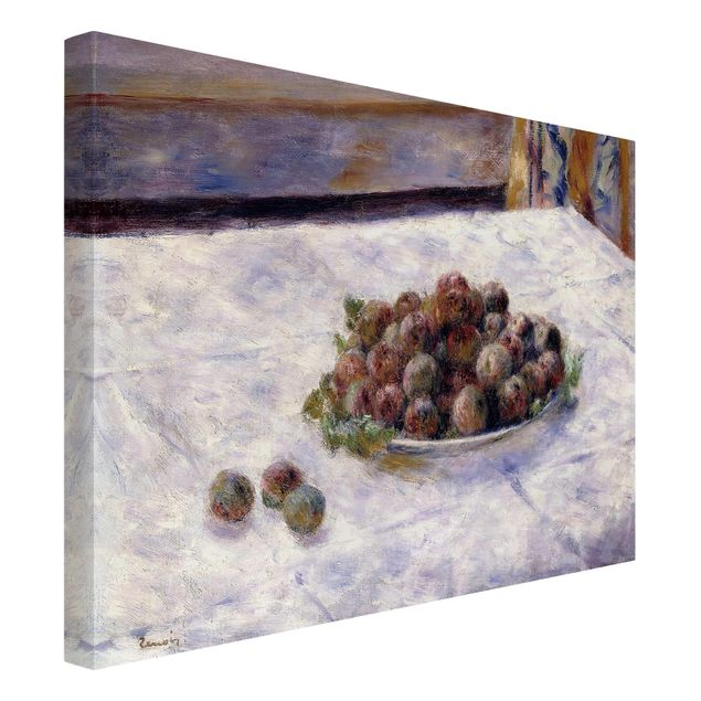 Konststilar Auguste Renoir - Still Life, A Plate Of Plums