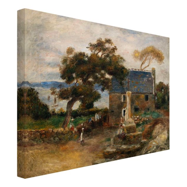 Konststilar Auguste Renoir - Treboul Near Douardenez, Brittany