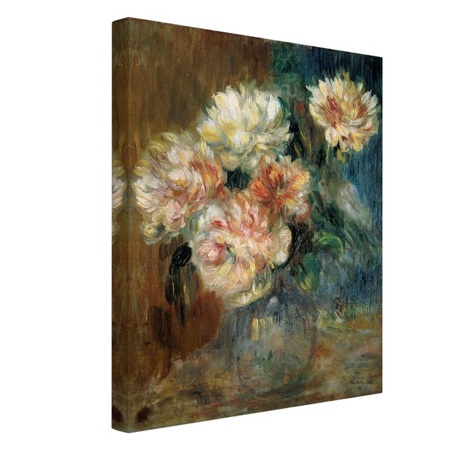 Konstutskrifter Auguste Renoir - Vase of Peonies