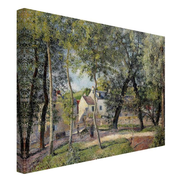Konststilar Post Impressionism Camille Pissarro - Landscape At Osny Near Watering