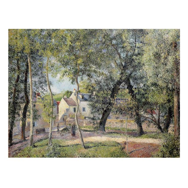 Konststilar Romantik Camille Pissarro - Landscape At Osny Near Watering