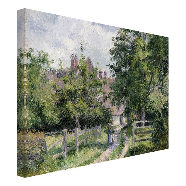 Konststilar Post Impressionism Camille Pissarro - Saint-Martin Near Gisors