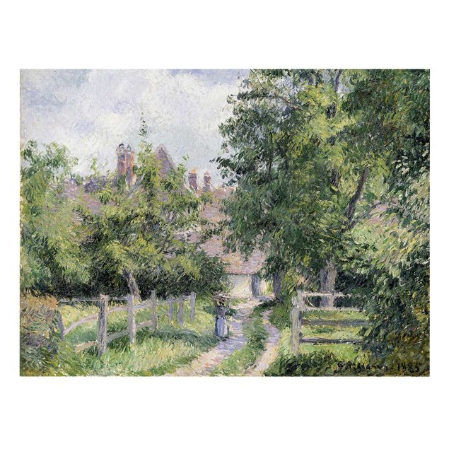 Konststilar Romantik Camille Pissarro - Saint-Martin Near Gisors