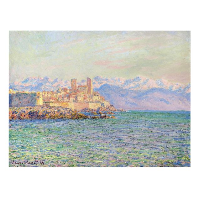 Canvastavlor bergen Claude Monet - Antibes, Le Fort