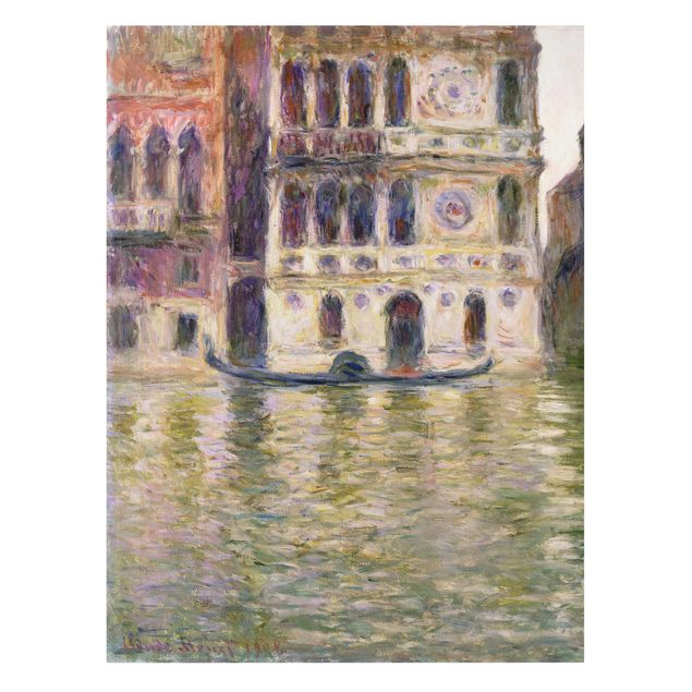 Canvastavlor Arkitektur och Skyline Claude Monet - The Palazzo Dario