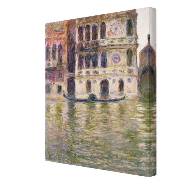 Tavlor arkitektur och skyline Claude Monet - The Palazzo Dario