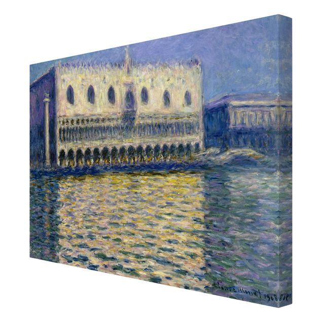Canvastavlor Arkitektur och Skyline Claude Monet - The Palazzo Ducale