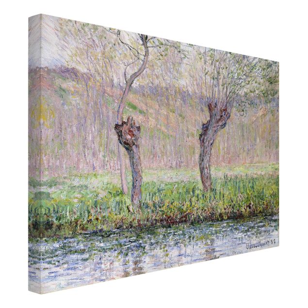 Konststilar Claude Monet - Willow Trees Spring