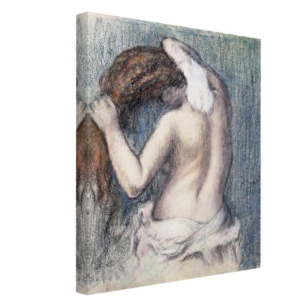 Konststilar Edgar Degas - Woman Wiping