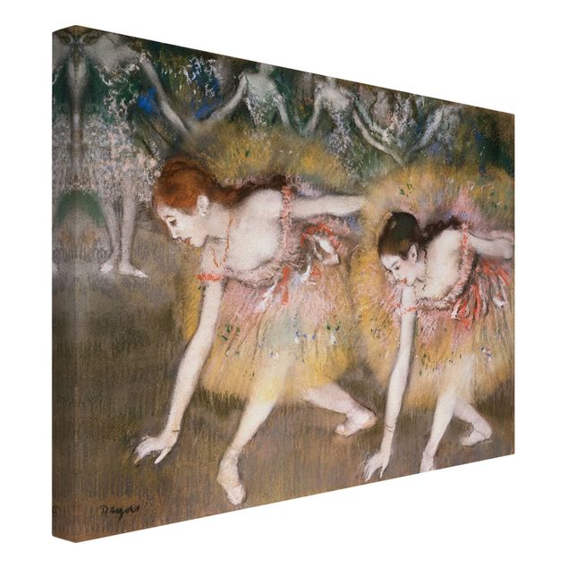 Konstutskrifter Edgar Degas - Dancers Bending Down