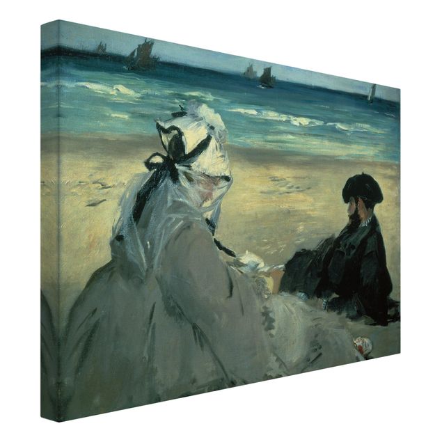 Konstutskrifter Edouard Manet - On The Beach