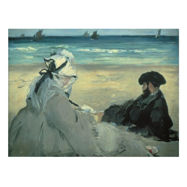Konststilar Edouard Manet - On The Beach