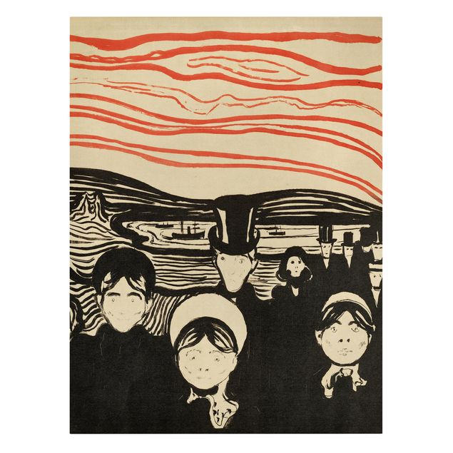 Konststilar Edvard Munch - Anxiety
