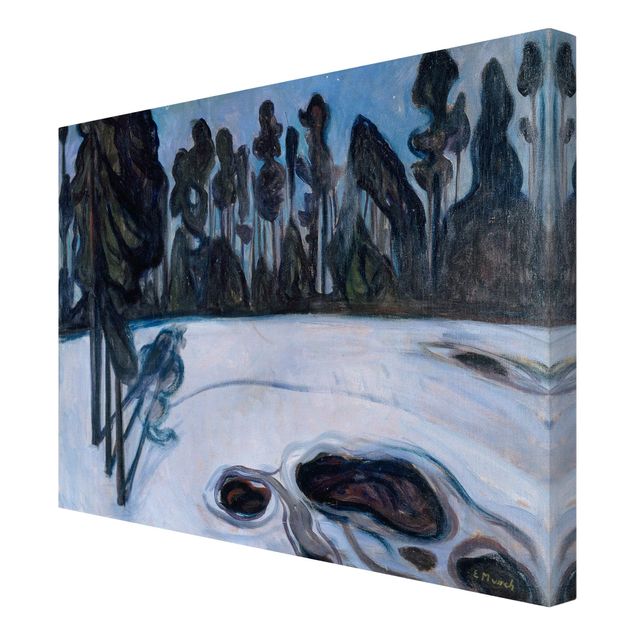 Tavlor landskap Edvard Munch - Starry Night
